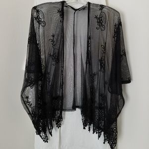 Honey Pot Jackets & Coats - Bohemian mesh duster Honey Pot Jackets & Coats - Bohemian mesh duster